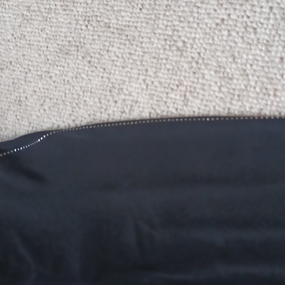 Holiday studded pants with slit in legs back zipper flare 100 polyester size 38 - Picture 6 of 12